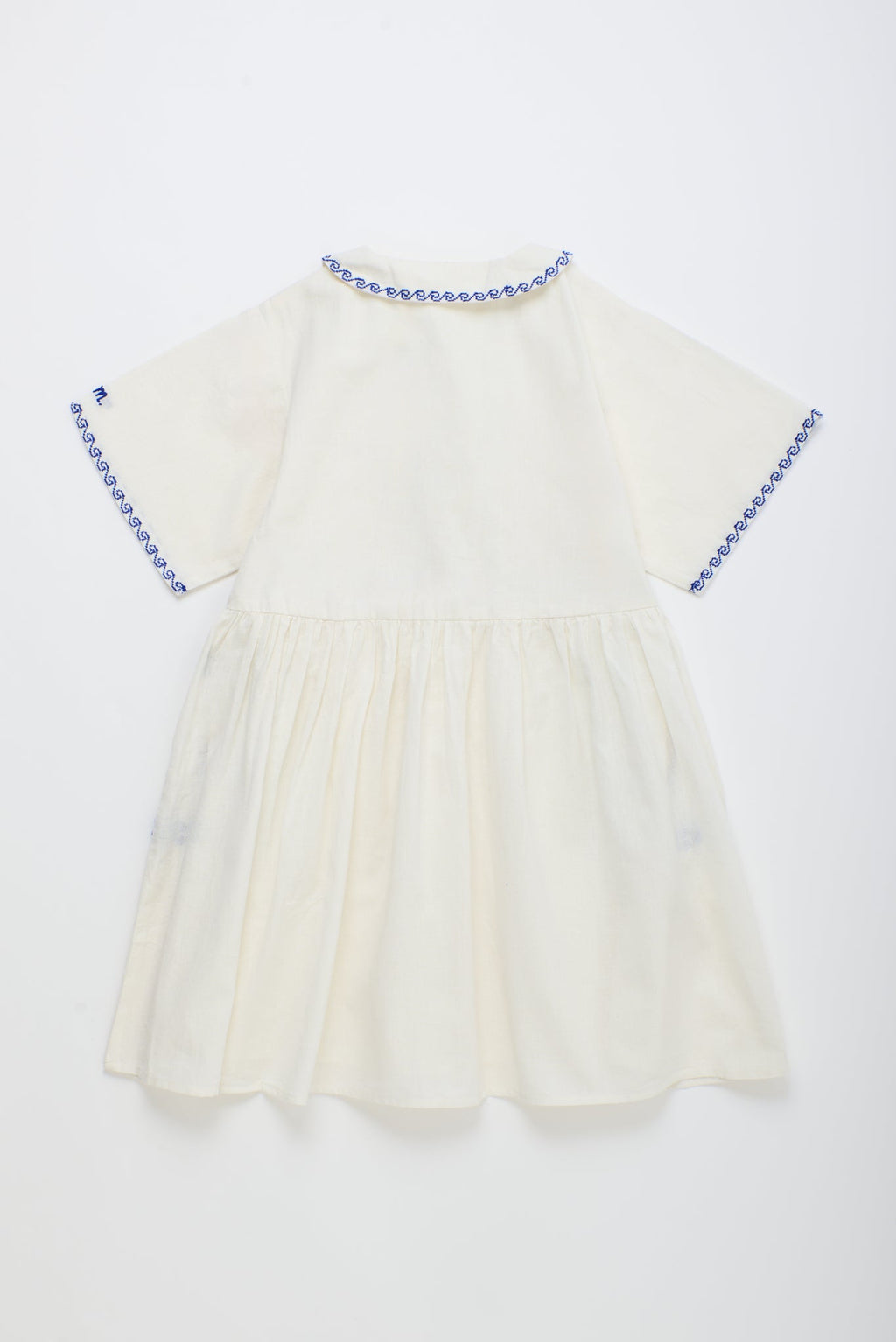 26101323 (Barcos Embroidered Long Dress White)