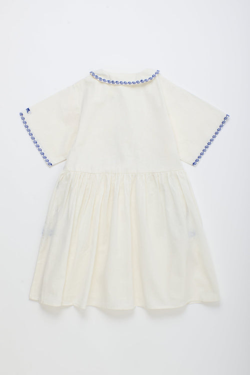 26101323 (Barcos Embroidered Long Dress White)
