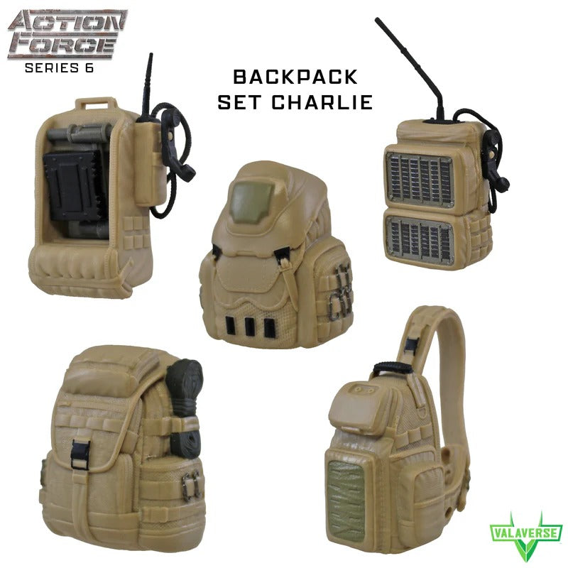 Action Force Backpack Set Charlie