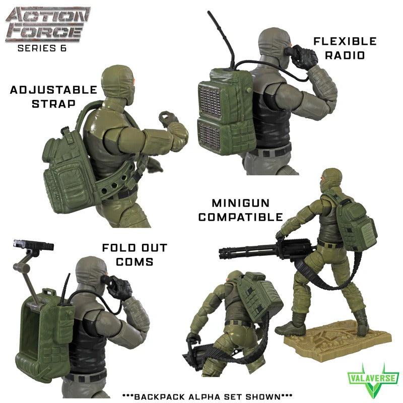 Action Force Backpack Set Charlie
