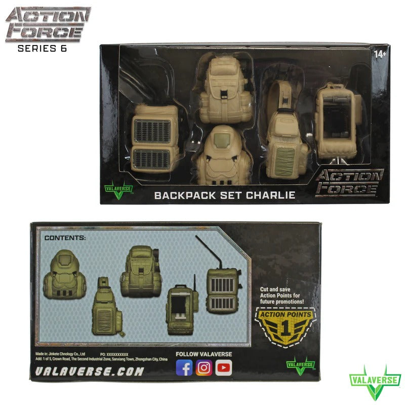 Action Force Backpack Set Charlie
